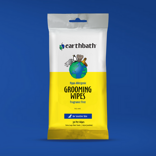 Earthbath Hypoallergenic Grooming Wipes (30 ct)
