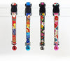 Goli Reflective Cat Collar Hana Japanese (White/Pink)