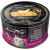 Fussie Cat Black Label Tuna with Chicken Formula in Gravy Wet Cat Food (2.82 oz (80g) cans)