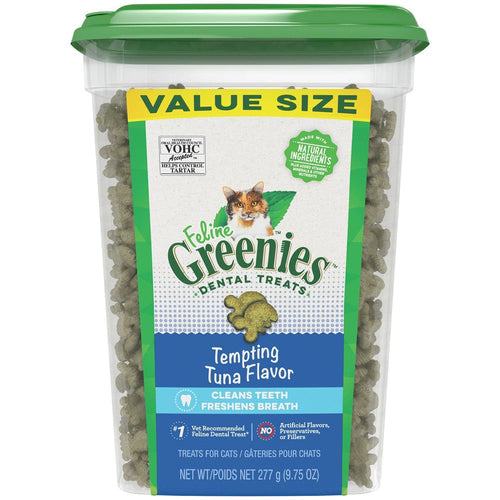 FELINE GREENIES™ Dental Treats Tempting Tuna Flavor (9.75 oz)